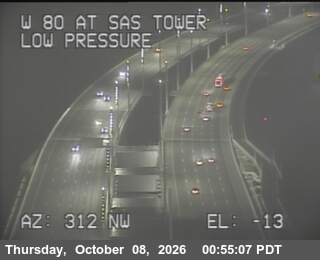 The road at Bay Bridge SAS Tower East, live