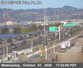 The road at Before Toll Plaza, live