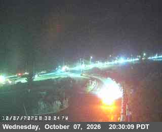 The road at At Bowers Vista Point Exit, live