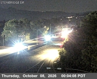 The road at Stoneridge Drive, live