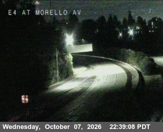 The road at E4 at Morello Av, live