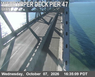 The road at Upper Deck Pier 47, live