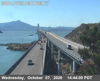 The road at Lower Deck Pier 77, live