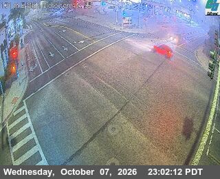 The road at East Main St Onramp Nicholson Ave, live