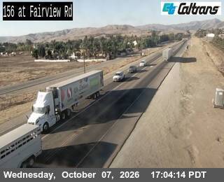 The road at Fairview Rd, live