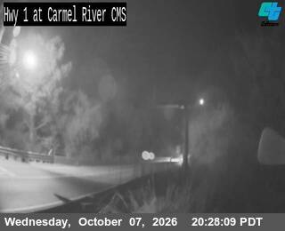 The road at Carmel River CMS, live