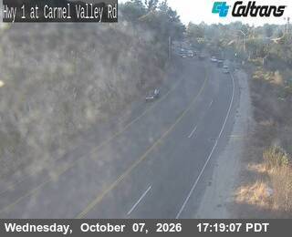 The road at Carmel Valley Road, live