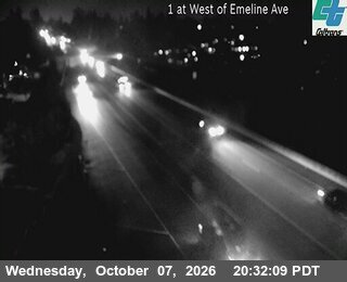 The road at Emeline Avenue, live