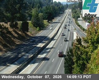The road at Freedom Blvd, live