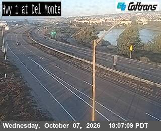 The road at North of Del Monte Blvd, live