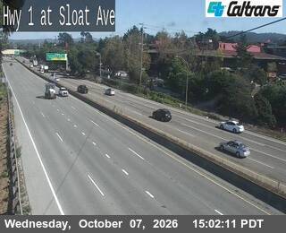 The road at Sloat Avenue, live