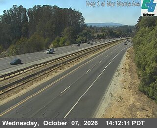 The road at South of Mar Monte Ave, live