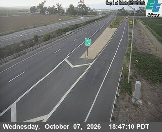 The road at SR-129 Northbound Exit, live