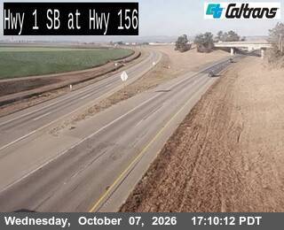 The road at SR-156, live