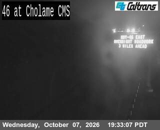 The road at Cholame CMS, live