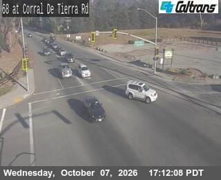 The road at Corral de Tierra Road, live