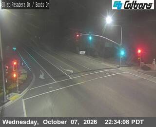 The road at Pasadera Drive / Boots Road, live