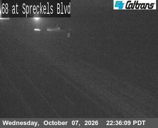 The road at Spreckles Boulevard, live