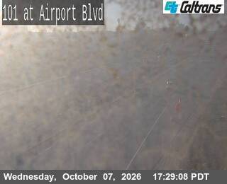 The road at Airport Blvd, live