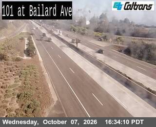 The road at Bailard Avenue, live