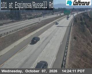 The road at Espinosa Rd, live