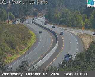 The road at US101 - Las Cruces, live