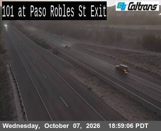 The road at Paso Robles Street, live