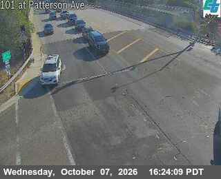 The road at Patterson Avenue, live