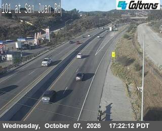 The road at San Juan Road, live