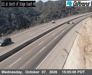 The road at South of Old Stagecoach Road, live