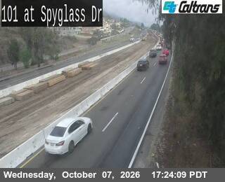 The road at Spyglass Dr, live