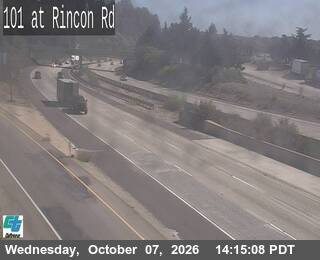 The road at SR-150 Rincon Road, live
