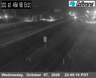 The road at SR-46 West Offramp, live