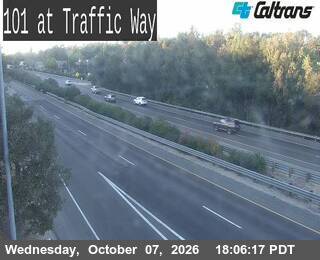 The road at Traffic Way, live