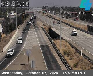 The road at FRE-180-JEO Route 99, live