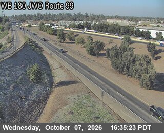 The road at FRE-180-JWO Route 99, live