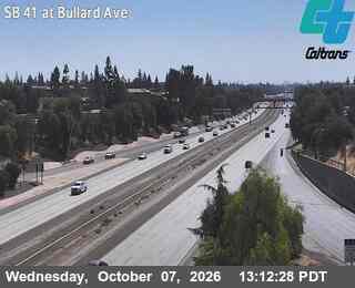 The road at At Bullard Ave, live