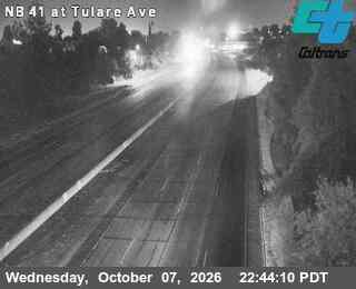 The road at At Tulare Ave, live