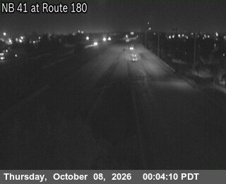 The road at FRE-41-JNO Route 180, live