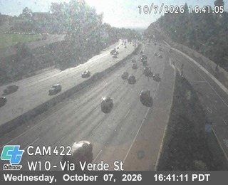 The road at Via Verde St, live