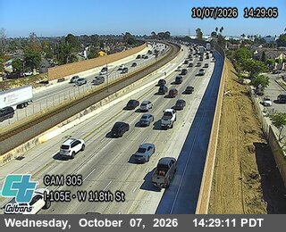 The road at 118th St, live