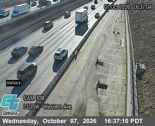 The road at Western Ave, live