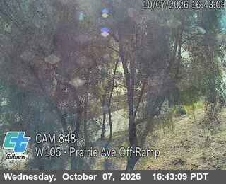 The road at Prairie Ave Off-Ramp, live