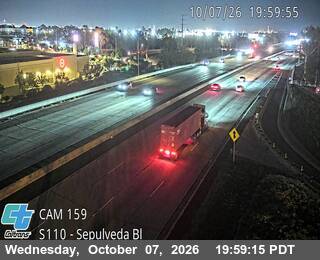 The road at Sepulveda Blvd, live
