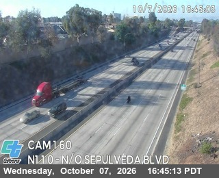 The road at North of Sepulveda Blvd, live