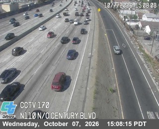 The road at North Of Century Blvd, live