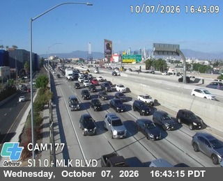 The road at Martin Luther King Blvd, live