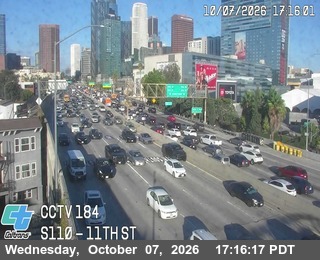 The road at 11th St, live