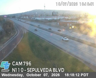 The road at Sepulveda Blvd, live