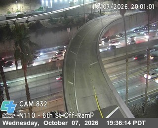 The road at 6th St Off-Ramp, live